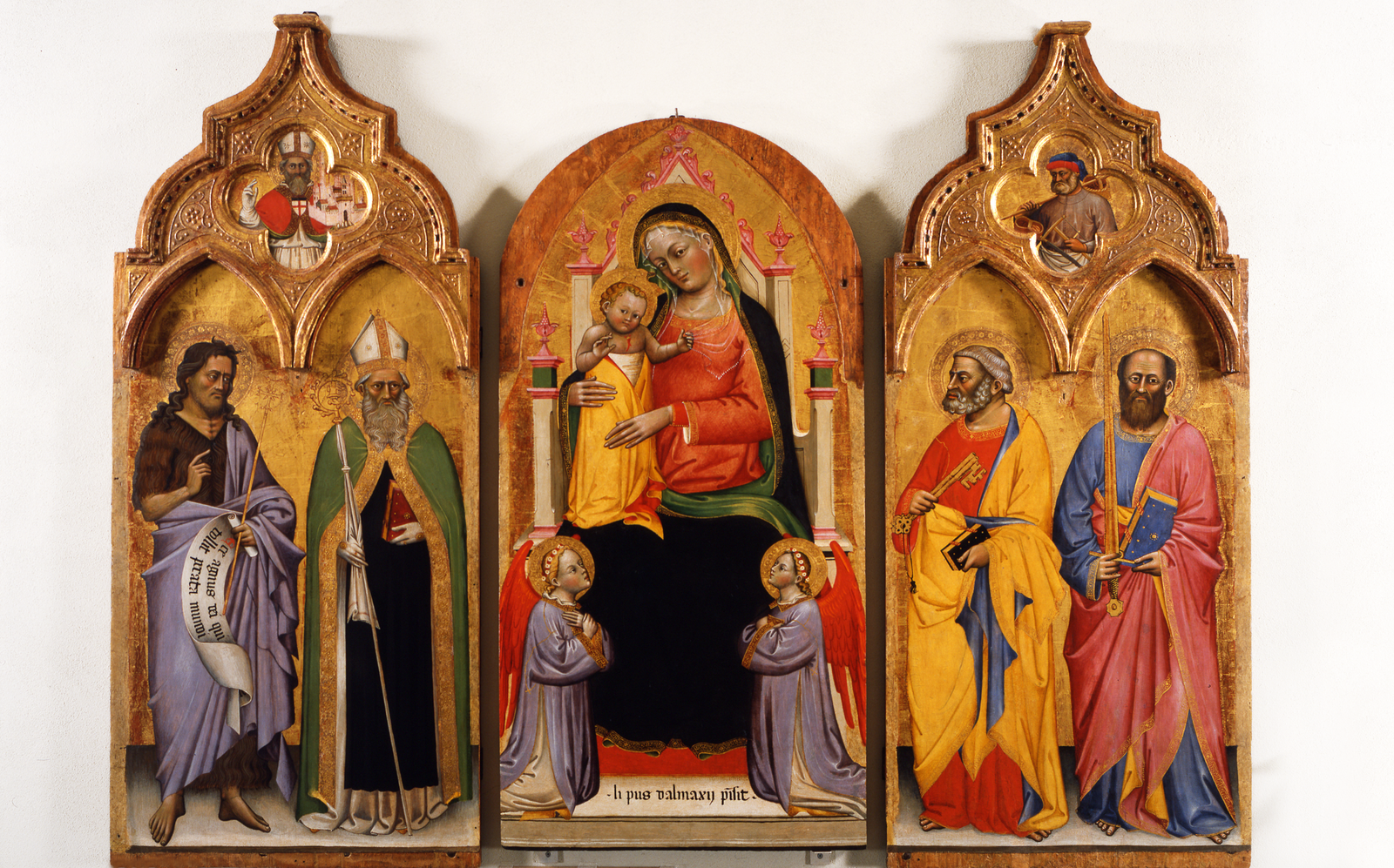Lippo di Dalmasio, Vergine col Bambino e Santi, 1395-1400. Courtesy of Bologna Pinacoteca Nazionale